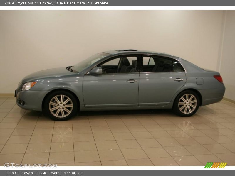 Blue Mirage Metallic / Graphite 2009 Toyota Avalon Limited