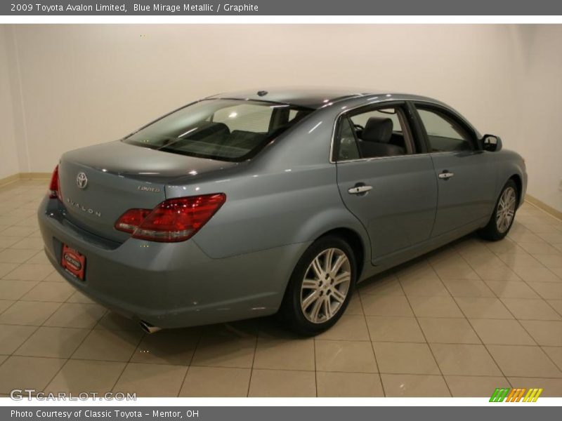 Blue Mirage Metallic / Graphite 2009 Toyota Avalon Limited