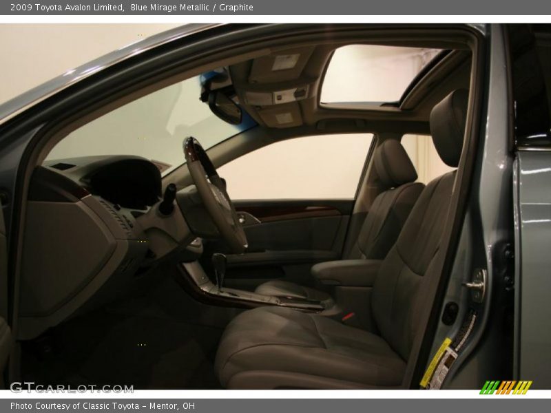 Blue Mirage Metallic / Graphite 2009 Toyota Avalon Limited