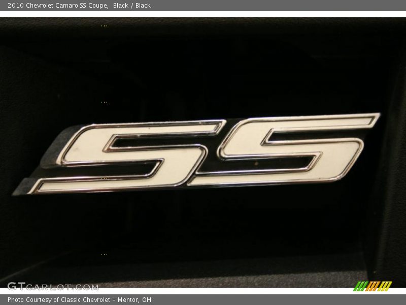 Black / Black 2010 Chevrolet Camaro SS Coupe