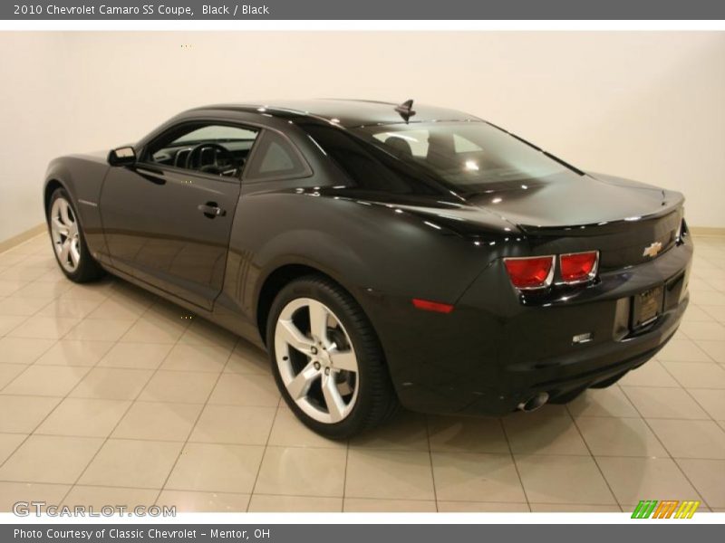 Black / Black 2010 Chevrolet Camaro SS Coupe