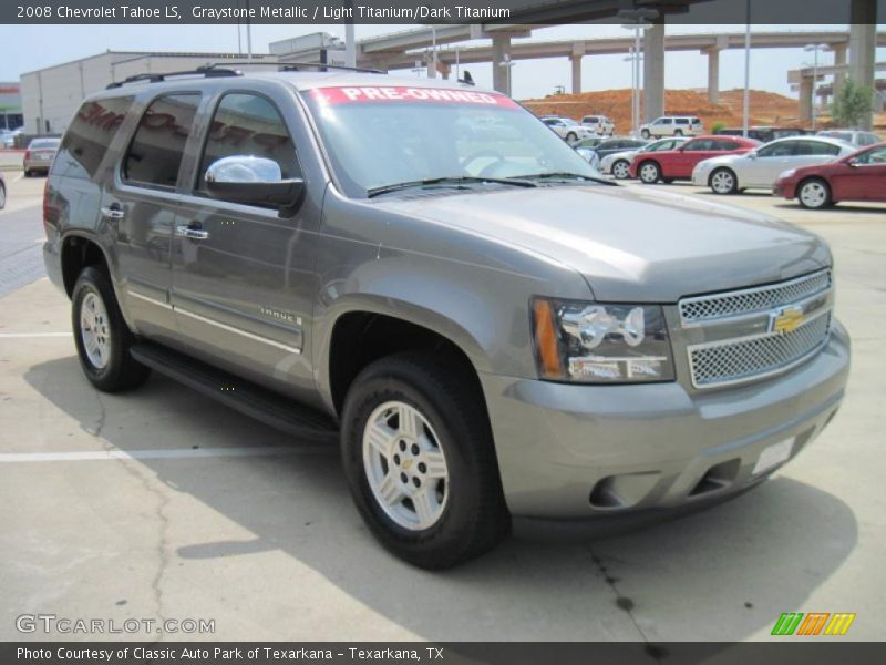 Graystone Metallic / Light Titanium/Dark Titanium 2008 Chevrolet Tahoe LS