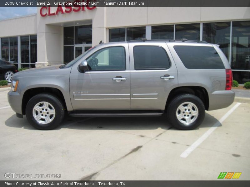 Graystone Metallic / Light Titanium/Dark Titanium 2008 Chevrolet Tahoe LS