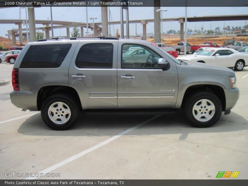 Graystone Metallic / Light Titanium/Dark Titanium 2008 Chevrolet Tahoe LS