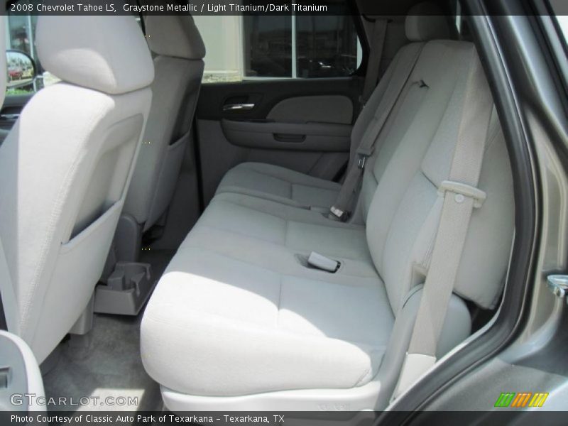 Graystone Metallic / Light Titanium/Dark Titanium 2008 Chevrolet Tahoe LS