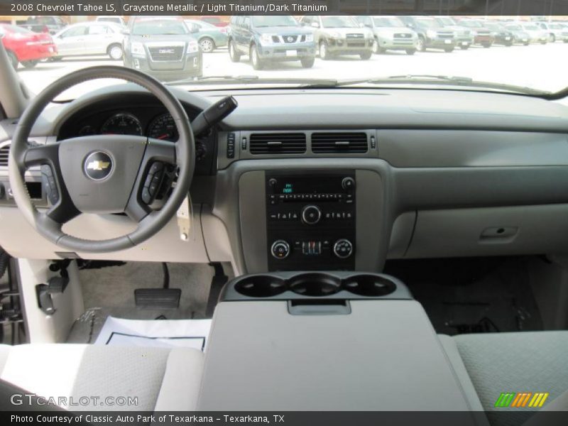 Graystone Metallic / Light Titanium/Dark Titanium 2008 Chevrolet Tahoe LS