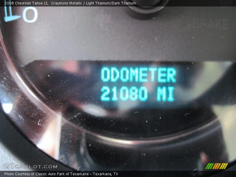 Graystone Metallic / Light Titanium/Dark Titanium 2008 Chevrolet Tahoe LS