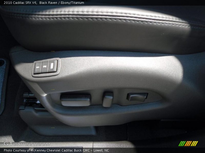 Black Raven / Ebony/Titanium 2010 Cadillac SRX V6