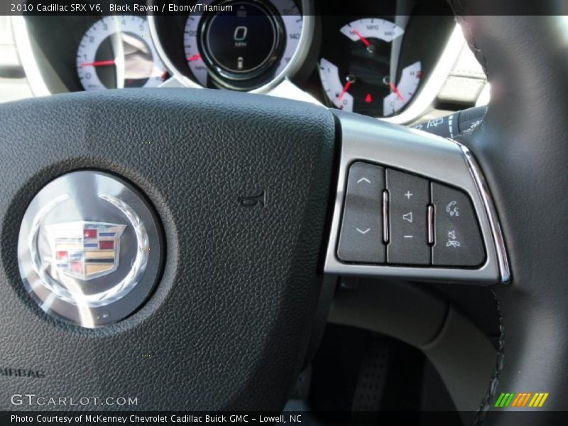 Black Raven / Ebony/Titanium 2010 Cadillac SRX V6