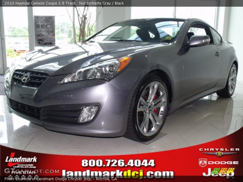 Nordschleife Gray / Black 2010 Hyundai Genesis Coupe 3.8 Track