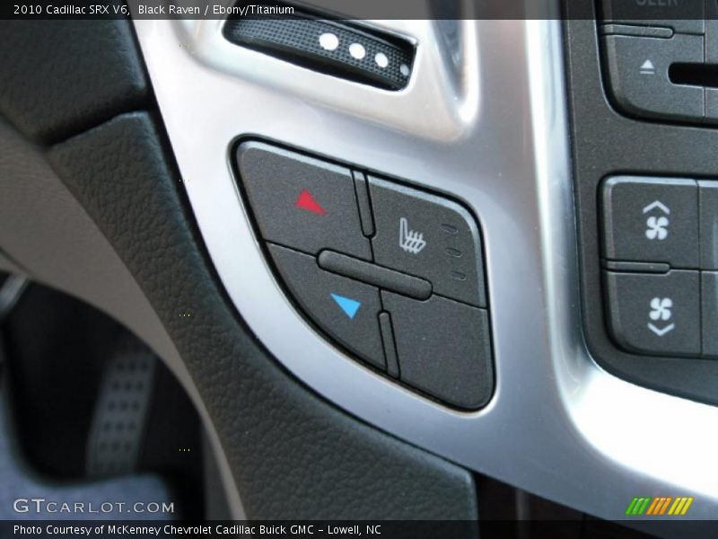Black Raven / Ebony/Titanium 2010 Cadillac SRX V6