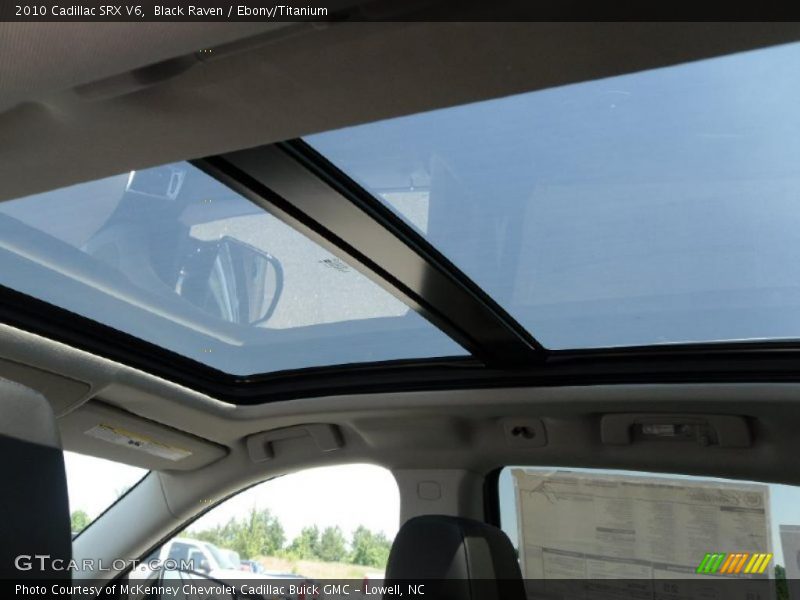 Black Raven / Ebony/Titanium 2010 Cadillac SRX V6