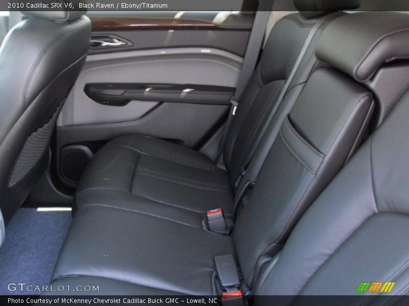 Black Raven / Ebony/Titanium 2010 Cadillac SRX V6
