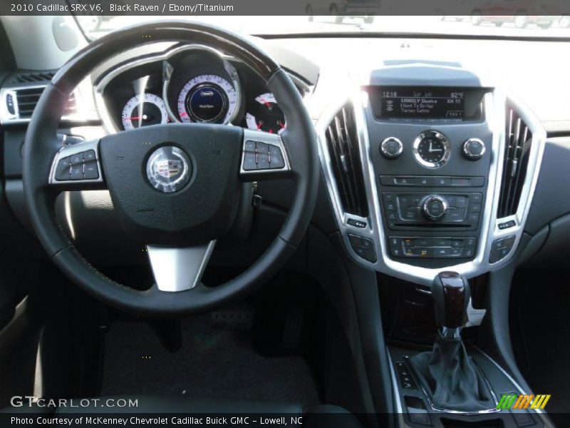 Black Raven / Ebony/Titanium 2010 Cadillac SRX V6