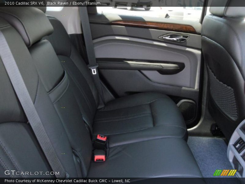 Black Raven / Ebony/Titanium 2010 Cadillac SRX V6