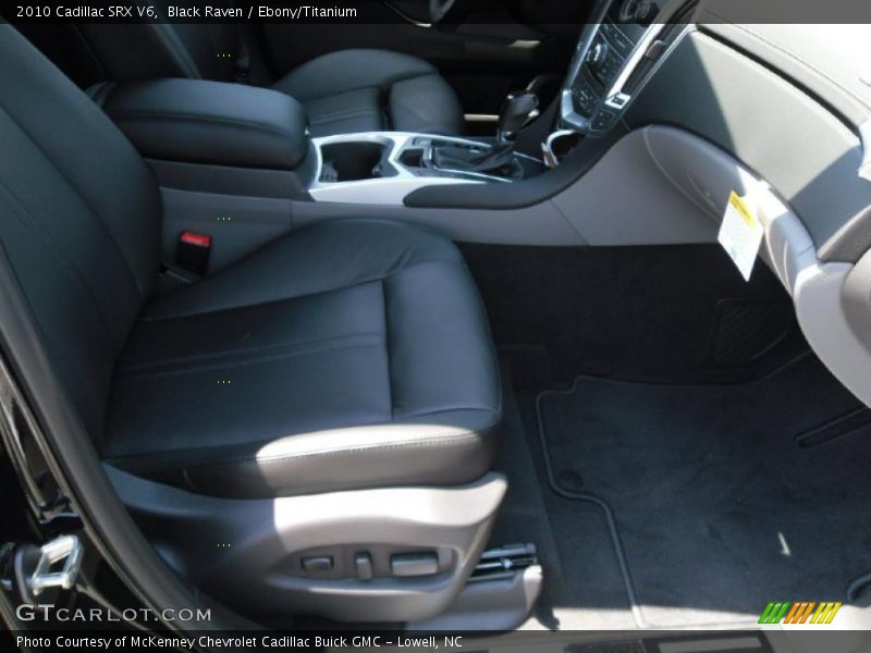 Black Raven / Ebony/Titanium 2010 Cadillac SRX V6