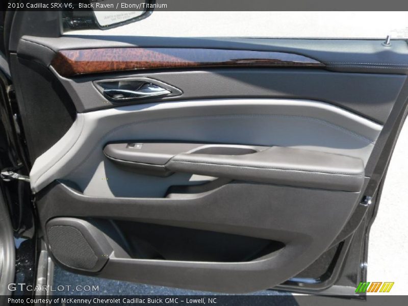Black Raven / Ebony/Titanium 2010 Cadillac SRX V6
