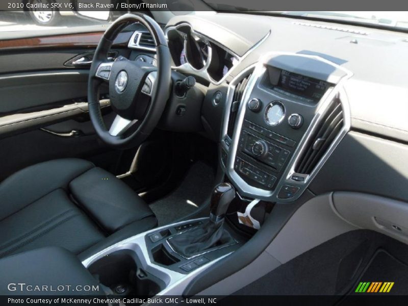Black Raven / Ebony/Titanium 2010 Cadillac SRX V6
