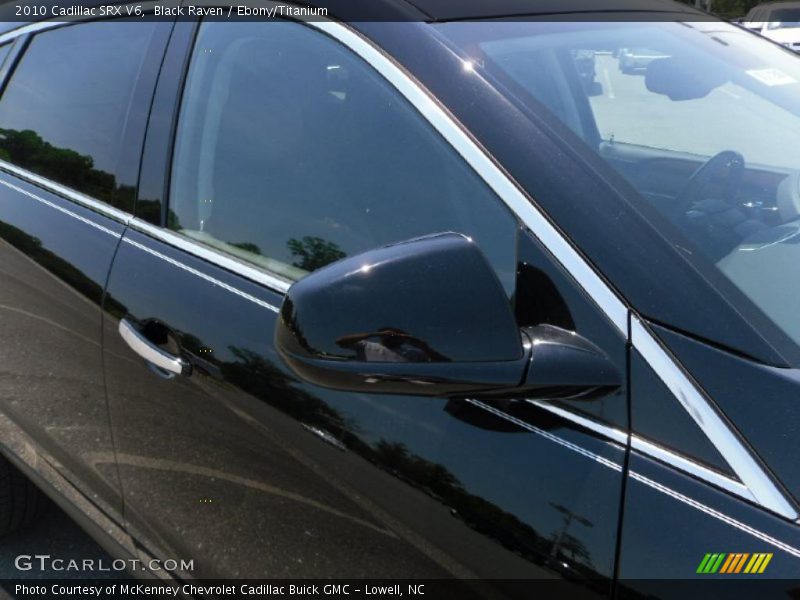 Black Raven / Ebony/Titanium 2010 Cadillac SRX V6