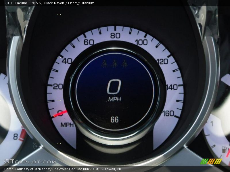Black Raven / Ebony/Titanium 2010 Cadillac SRX V6