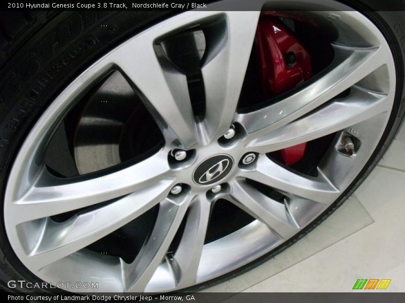 Nordschleife Gray / Black 2010 Hyundai Genesis Coupe 3.8 Track