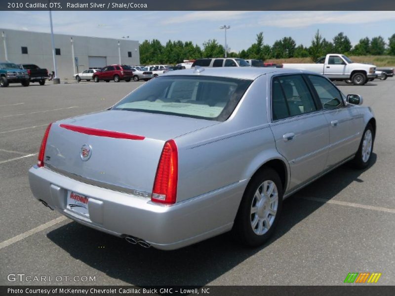 Radiant Silver / Shale/Cocoa 2010 Cadillac DTS