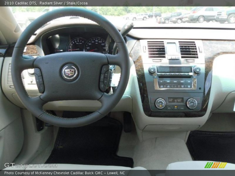 Radiant Silver / Shale/Cocoa 2010 Cadillac DTS