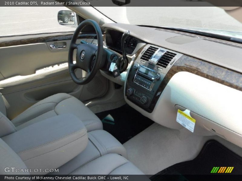 Radiant Silver / Shale/Cocoa 2010 Cadillac DTS