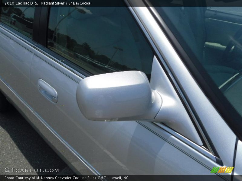 Radiant Silver / Shale/Cocoa 2010 Cadillac DTS