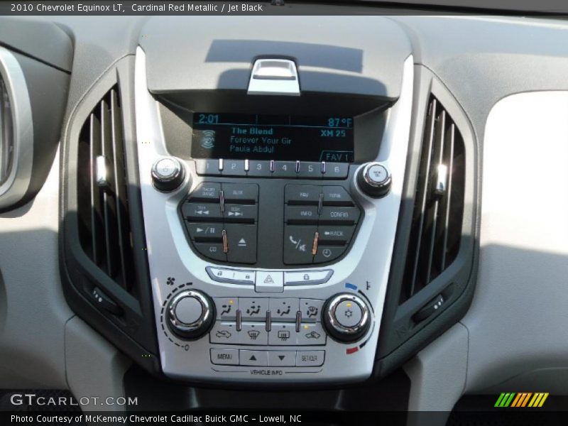 Cardinal Red Metallic / Jet Black 2010 Chevrolet Equinox LT