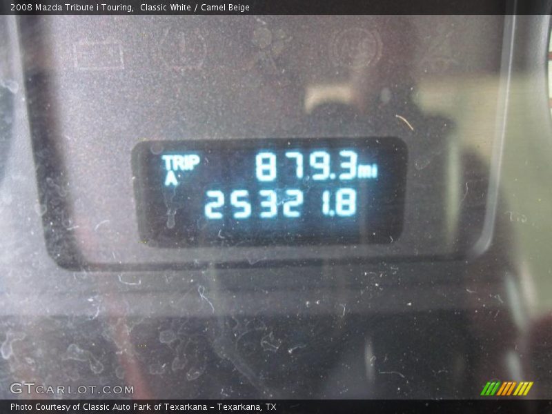 Classic White / Camel Beige 2008 Mazda Tribute i Touring
