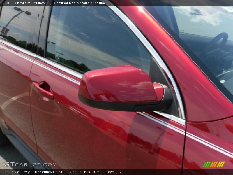 Cardinal Red Metallic / Jet Black 2010 Chevrolet Equinox LT