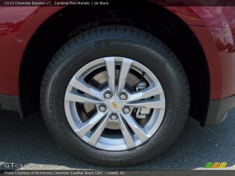 Cardinal Red Metallic / Jet Black 2010 Chevrolet Equinox LT