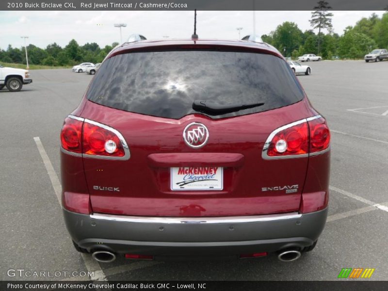 Red Jewel Tintcoat / Cashmere/Cocoa 2010 Buick Enclave CXL