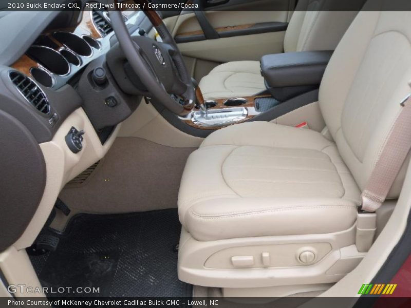 Red Jewel Tintcoat / Cashmere/Cocoa 2010 Buick Enclave CXL