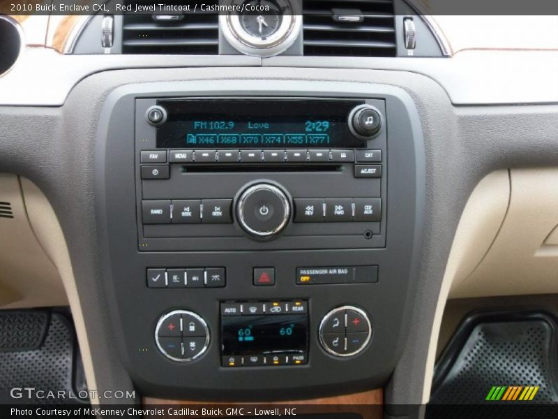 Red Jewel Tintcoat / Cashmere/Cocoa 2010 Buick Enclave CXL