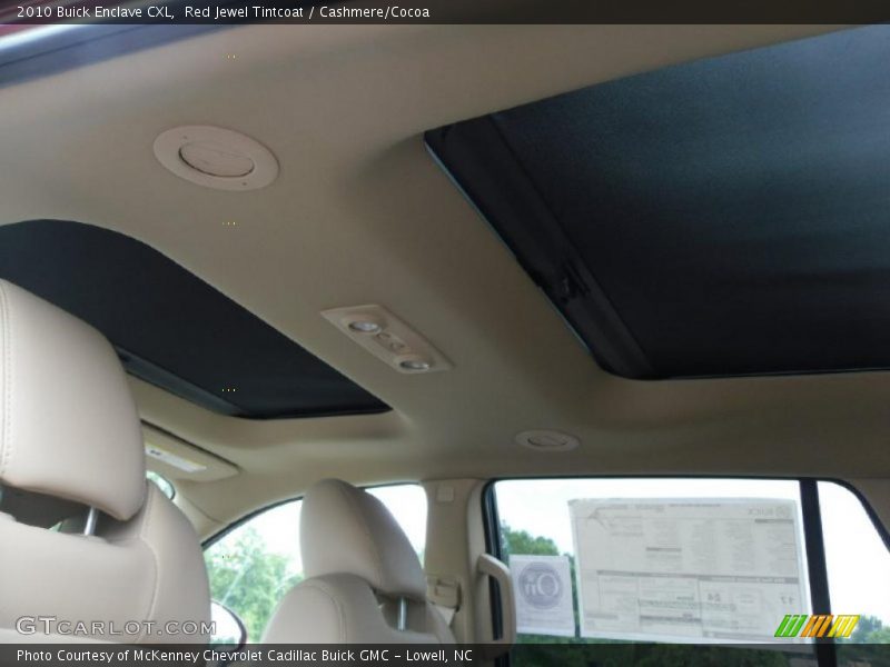 Red Jewel Tintcoat / Cashmere/Cocoa 2010 Buick Enclave CXL