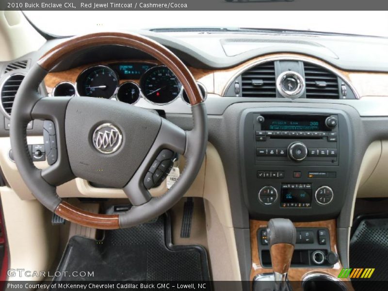 Red Jewel Tintcoat / Cashmere/Cocoa 2010 Buick Enclave CXL