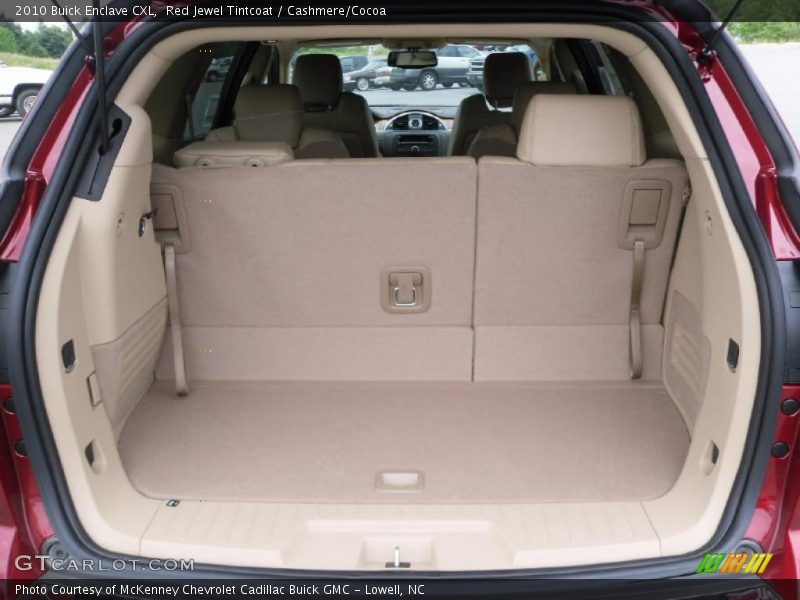 Red Jewel Tintcoat / Cashmere/Cocoa 2010 Buick Enclave CXL