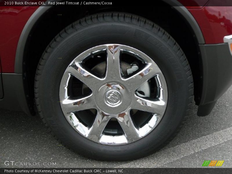 Red Jewel Tintcoat / Cashmere/Cocoa 2010 Buick Enclave CXL