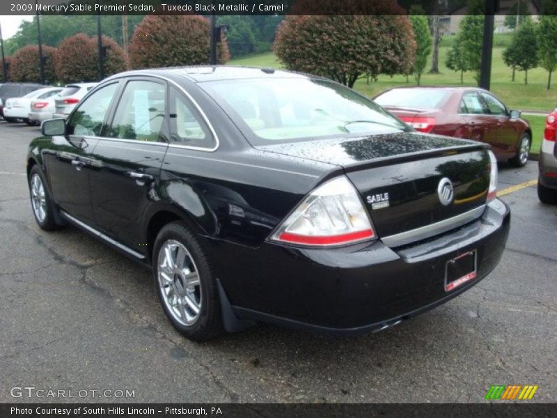 Tuxedo Black Metallic / Camel 2009 Mercury Sable Premier Sedan