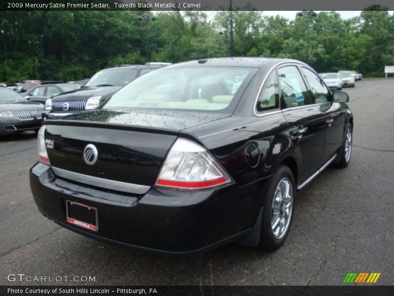 Tuxedo Black Metallic / Camel 2009 Mercury Sable Premier Sedan