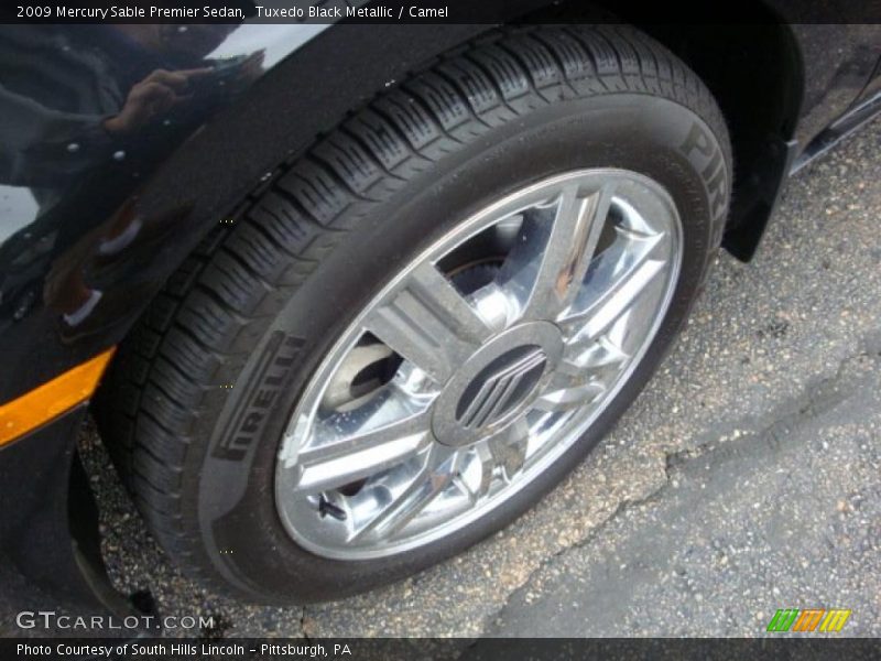 Tuxedo Black Metallic / Camel 2009 Mercury Sable Premier Sedan
