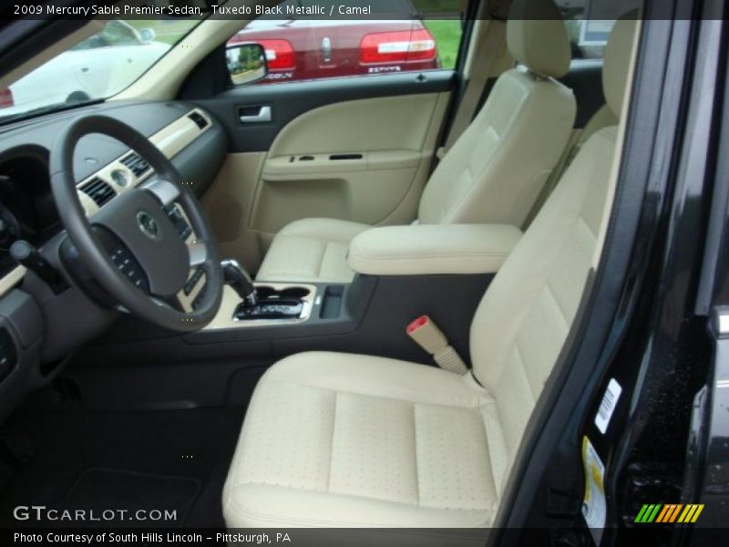 Tuxedo Black Metallic / Camel 2009 Mercury Sable Premier Sedan