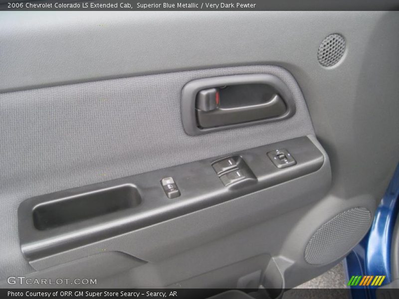 Superior Blue Metallic / Very Dark Pewter 2006 Chevrolet Colorado LS Extended Cab