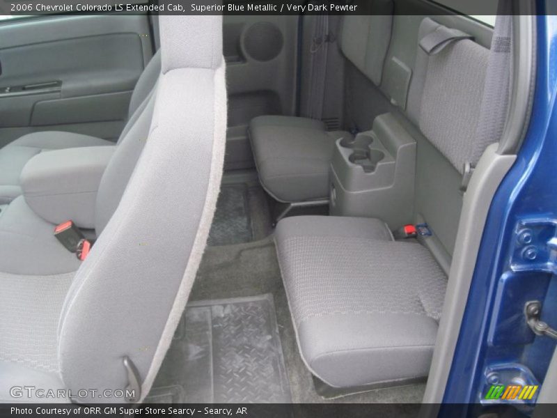 Superior Blue Metallic / Very Dark Pewter 2006 Chevrolet Colorado LS Extended Cab