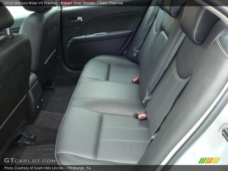 Brilliant Silver Metallic / Dark Charcoal 2010 Mercury Milan V6 Premier