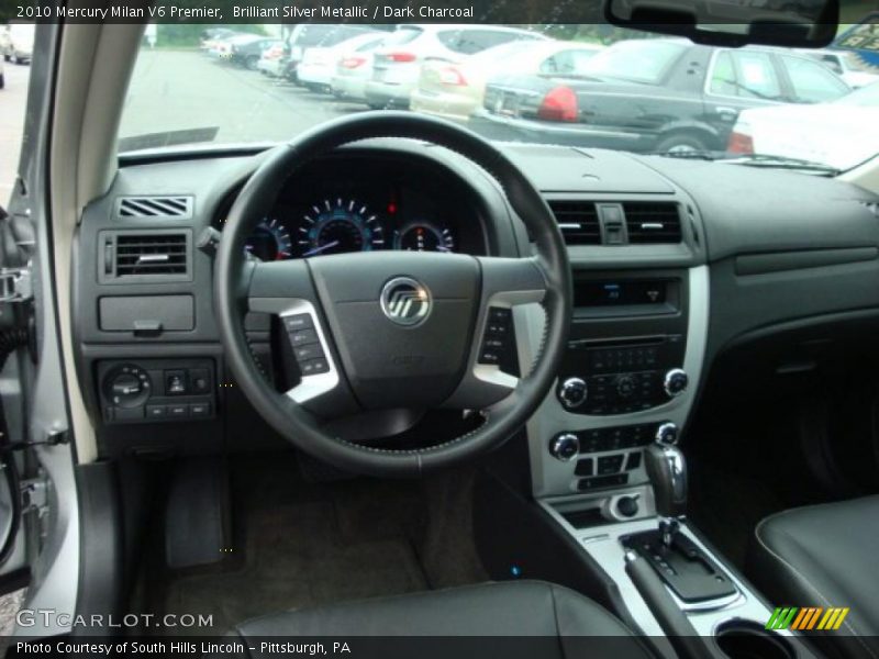 Brilliant Silver Metallic / Dark Charcoal 2010 Mercury Milan V6 Premier