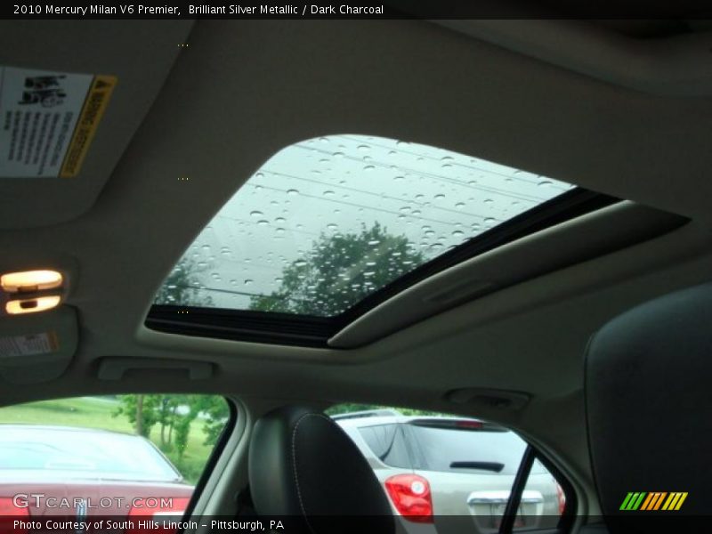 Brilliant Silver Metallic / Dark Charcoal 2010 Mercury Milan V6 Premier