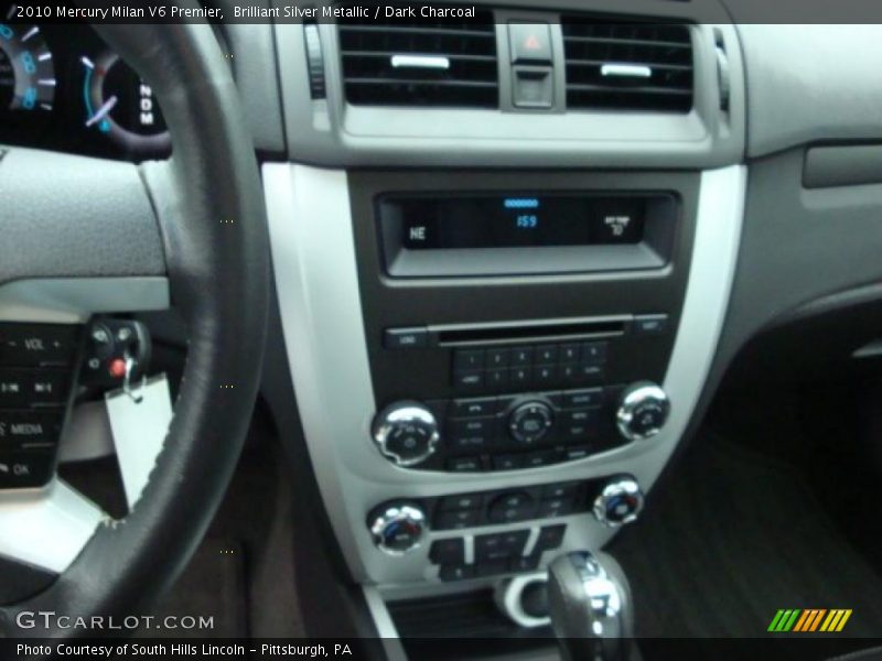 Brilliant Silver Metallic / Dark Charcoal 2010 Mercury Milan V6 Premier